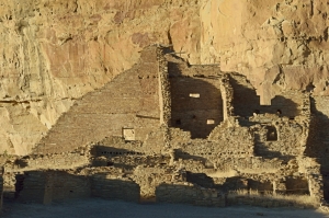 Ruins of the Great House at Pueblo Bonito