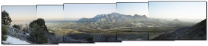 Ortiz Mountain Panorama