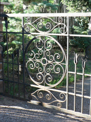 Ironwork / Forged Steel Entry Gate / Tesuque, NM