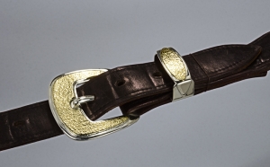 Buckle Set / Silver 925 / Gold 14k / ©David Larson