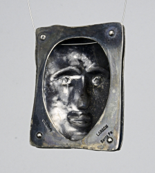 Pendant / Formed Silver / Back View