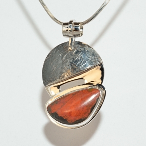 Pendant / Silver & Sonoran Cuprite