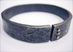 Bangle / Steel / Gold 14k