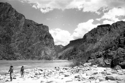 Beach at Travertine Canyon