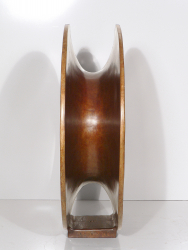 'Rings & Runes' David Larson / 2003 / cast bronze / 16" x 16" x 5"