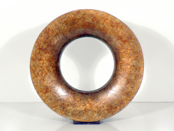 'Rings & Runes' David Larson / 2003 / cast bronze / 16" x 16" x 5"